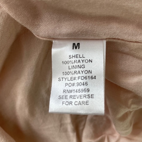 NWT Dress Forum, bought at Urban Outfitters, Sz M. Pale Pink Floral Maxi Dress - Picture 8 of 9